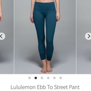 Lululemon Ebb to Street pant